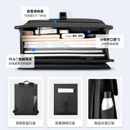 Mark Ryden 15.6" Laptop Backpack Men Waterproof Large Capacity Anti-theft Backpacks Male Casual Business Travel Bag School Bags