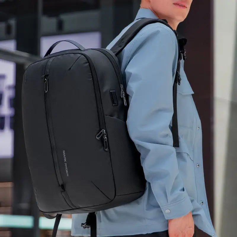 Mark Ryden 15.6 Laptop Backpacks  Men Backpack  Male Large Capacity Multifunction Backpack Waterproof Travel Bags