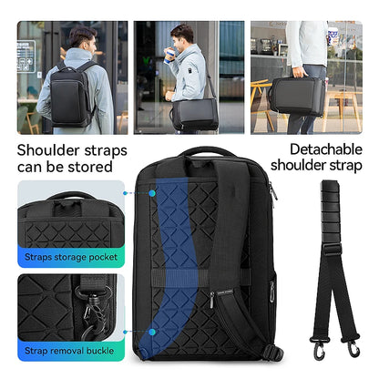 Mark Ryden 15.6-inch Laptop Backpack Large-capacity Business Backpack Multifunctional Waterproof USB Charging Interface
