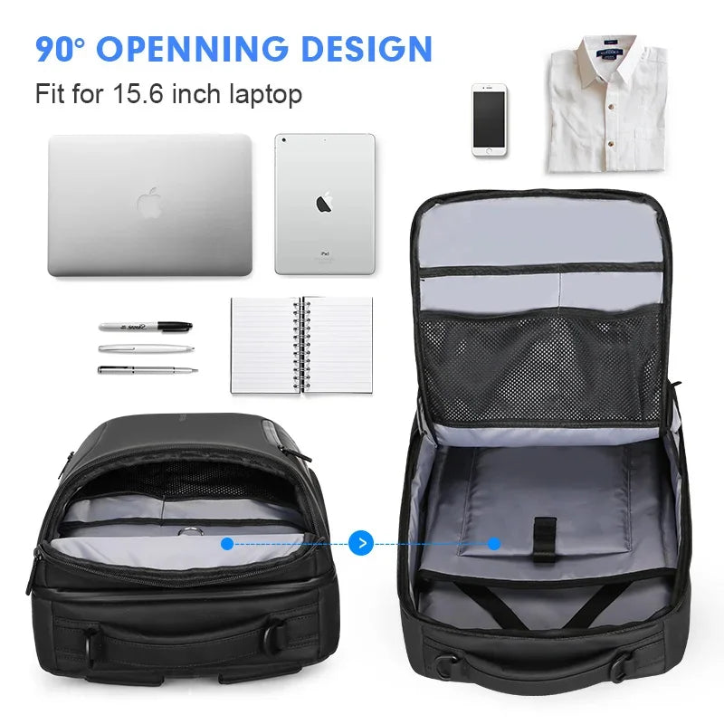 Mark Ryden 2024 New Anti-thief Fashion Men Backpack Multifunctional Waterproof 15.6 inch Laptop Man USB Charging Travel Bag
