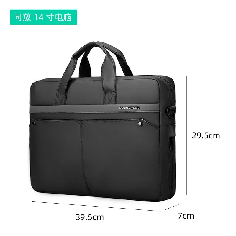 Mark Ryden 2024 New Briefcase Bag 15.6 Inch Laptop Messenger Bag Business Office Bag for Men Document Bag
