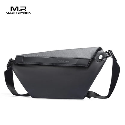 Mark Ryden Anti-theft Bagpack Men Sling Shoulder Bag Waterproof Travel Small Chest Bag Slim Purse Crossbody Bag Casual Daypacks