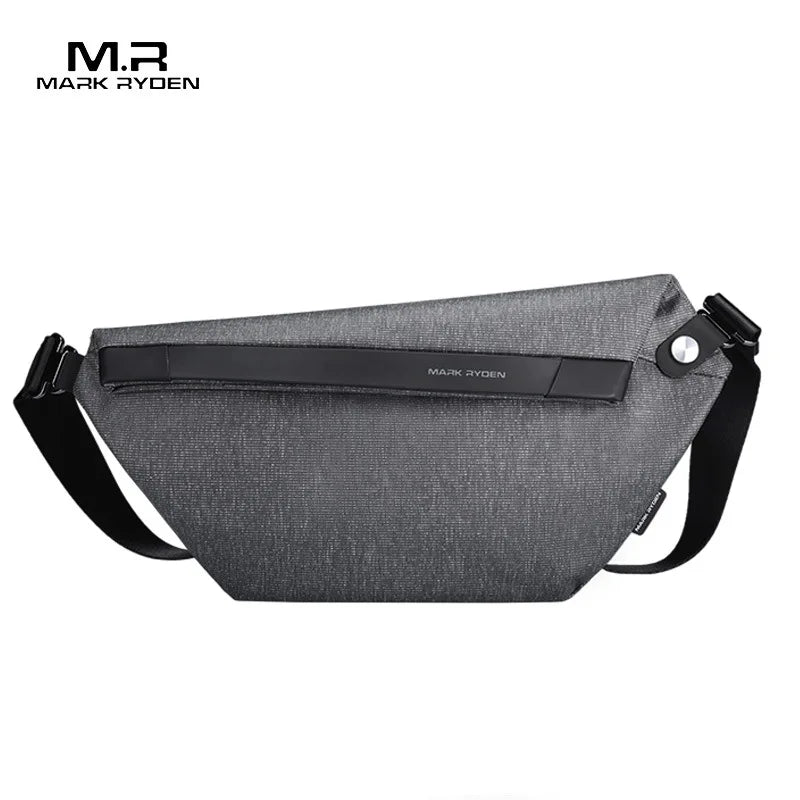 Mark Ryden Anti-theft Bagpack Men Sling Shoulder Bag Waterproof Travel Small Chest Bag Slim Purse Crossbody Bag Casual Daypacks
