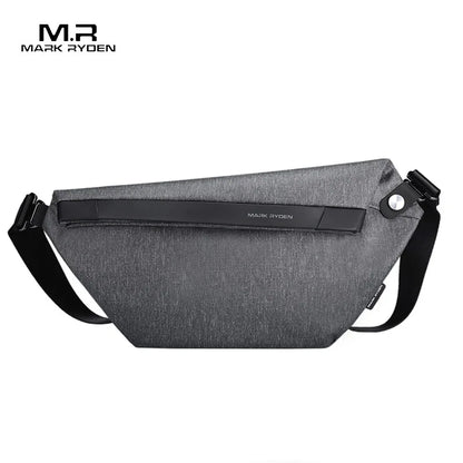 Mark Ryden Anti-theft Bagpack Men Sling Shoulder Bag Waterproof Travel Small Chest Bag Slim Purse Crossbody Bag Casual Daypacks