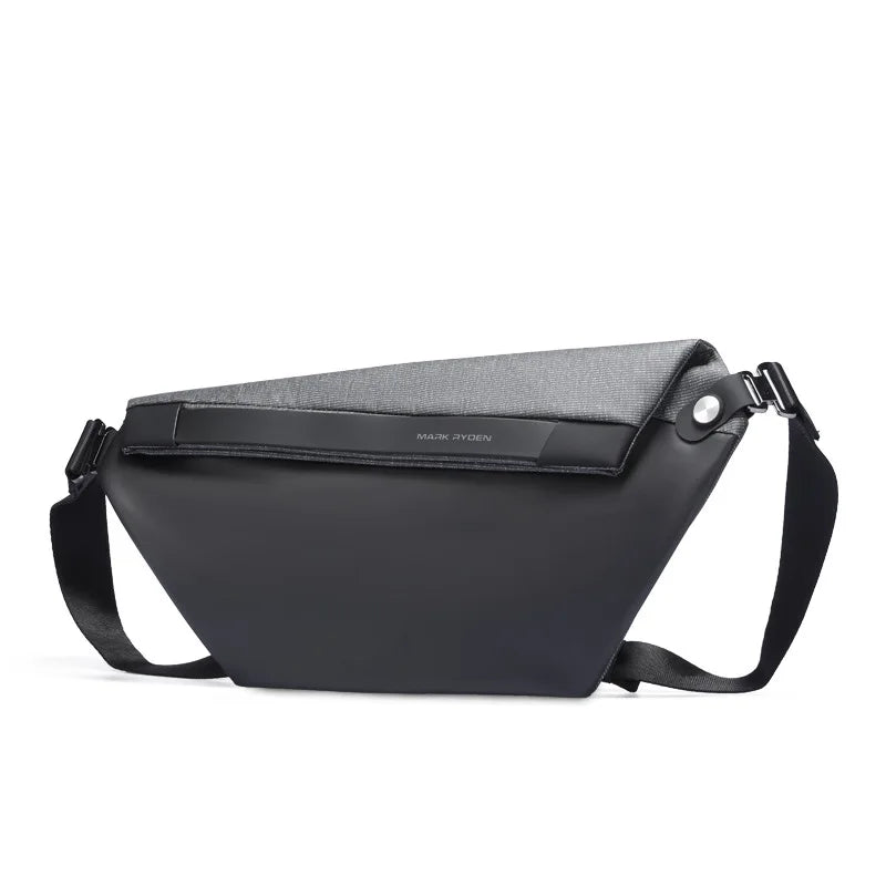 Mark Ryden Anti-theft Bagpack Men Sling Shoulder Bag Waterproof Travel Small Chest Bag Slim Purse Crossbody Bag Casual Daypacks