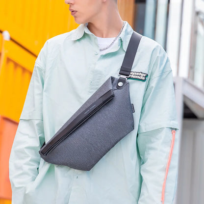 Mark Ryden Anti-theft Bagpack Men Sling Shoulder Bag Waterproof Travel Small Chest Bag Slim Purse Crossbody Bag Casual Daypacks