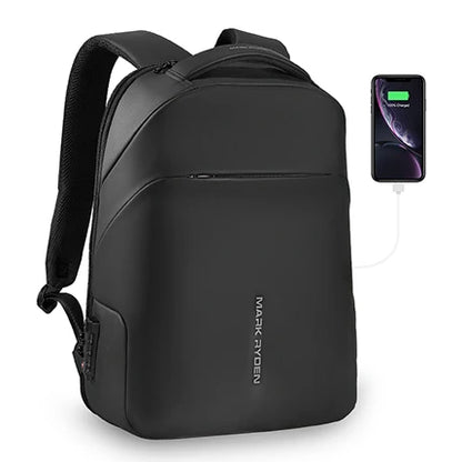 Mark Ryden Anti-thief Fashion Men Backpack Multifunctional Waterproof 15.6 inch Laptop Bag Man USB Charging Travel Bag