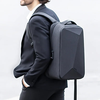 Mark Ryden  Anti-thief TSA Lock Men Backpack Waterproof  15.6 inch Laptop Bag Man Travel Bag with Raincoat