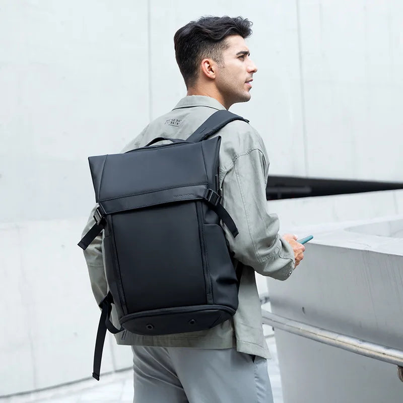 Mark Ryden Backpack Fashion Schoolbag for teenager Male 15.6 inch Laptop Backpacks Water Repellent Oxford Travel Bag USB Mochila