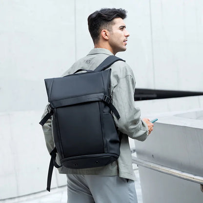 Mark Ryden Backpack Fashion Schoolbag for teenager Male 15.6 inch Laptop Backpacks Water Repellent Oxford Travel Bag USB Mochila