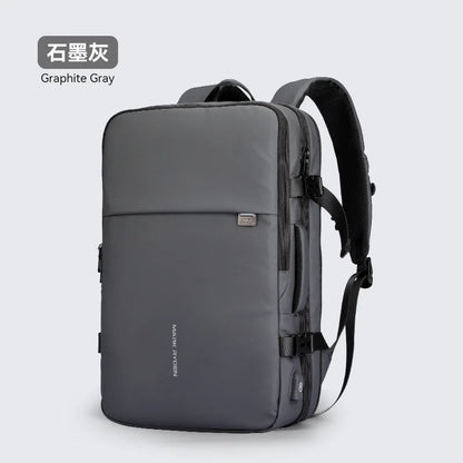 Mark Ryden Backpack Fit 17 Inch Laptop USB Charging Multi-layer Space Travel Bag Business Male Anti-Theft Mochila