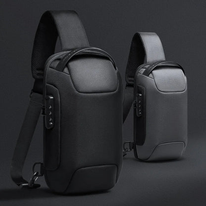 Mark Ryden  Chest Bag  Anti-thief Men Crossbody Bag Waterproof Shoulder Bags USB Charging Short Trip For Male Travel Pack