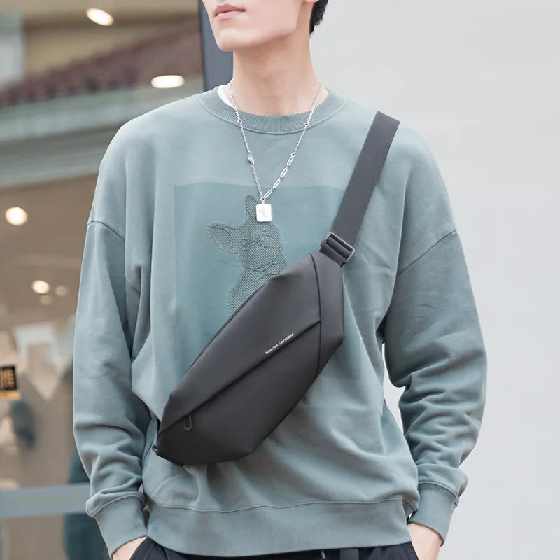 Mark Ryden Chest Bag Waist Packs for Man Outside Fanny Pack Men's Shoulder Belt for Women Hip Banana Bags Anti-thef Accessories