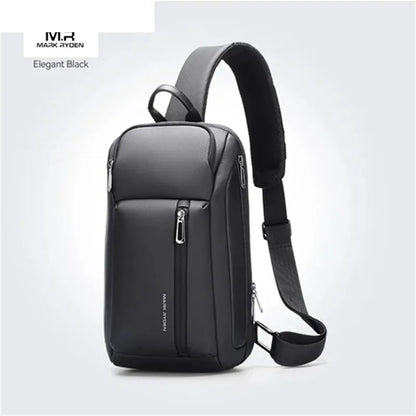 Mark Ryden Chest bag Multifunctional men's crossbody bag large capacity casual small backpack