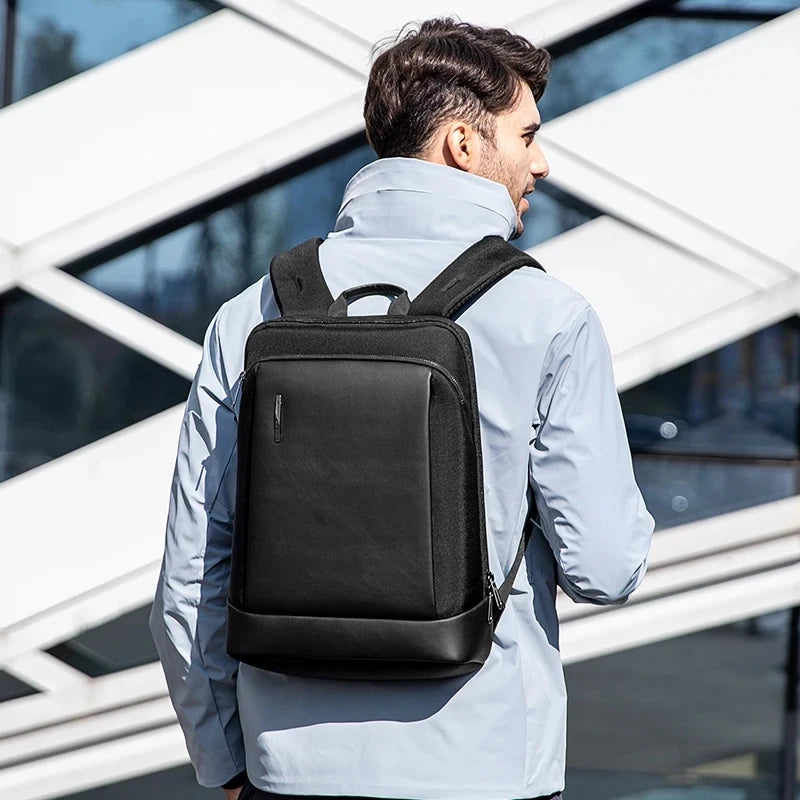 Mark Ryden Compartment travel bag black backpack Men Multifunctional Waterproof Backpack 15.6 inch Computer Pouch USB Interfa