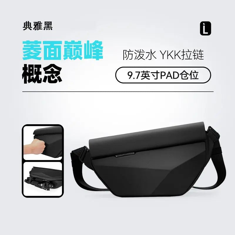 Mark Ryden Crossbody Bag Waterproof Tablet Computer Bag Mobile Phone Bag  Cycling Functional Work Clothes Bag Fashion  Men Chest