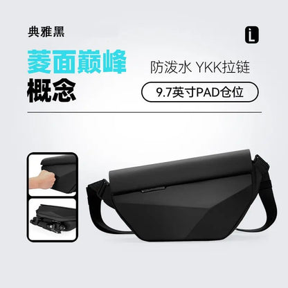 Mark Ryden Crossbody Bag Waterproof Tablet Computer Bag Mobile Phone Bag  Cycling Functional Work Clothes Bag Fashion  Men Chest