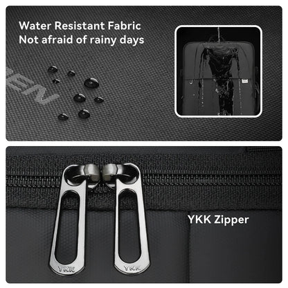Mark Ryden Expandable Men Backpack Fits 17 inch Laptop USB Recharging Travel Male Bag Mochila