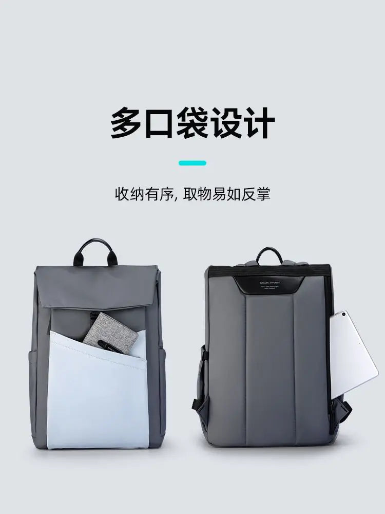 Mark Ryden Explorer Backpack Shoulder Bag Top Quality Waterproof material to carry smartphone 15.6 laptop Book