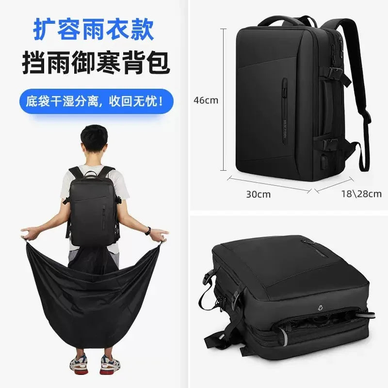 Mark Ryden Extended 39L Men Backpack Business Laptop Backpack 17inch Large Capacity Travel Bag school Backpack for Outdoor