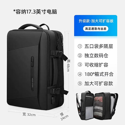 Mark Ryden Extended 39L Men Backpack Business Laptop Backpack 17inch Large Capacity Travel Bag school Backpack for Outdoor
