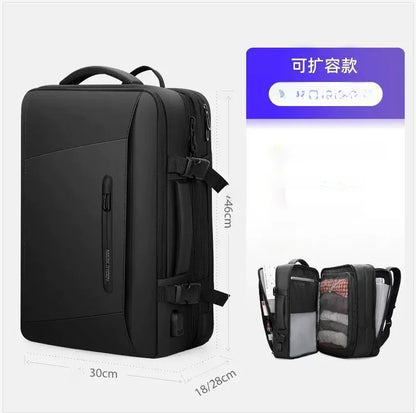 Mark Ryden Extended 39L Men Backpack Business Laptop Backpack 17inch Large Capacity Travel Bag school Backpack for Outdoor