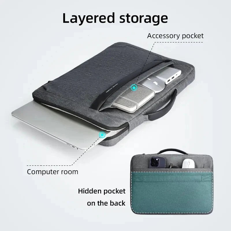 Mark Ryden Laptop Bag Sleeve Case HandBag Notebook Pouch Briefcases For 13.3 15 15.6 Inch Macbook Air Pro HP Huawei Asus Dell