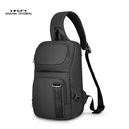 Mark Ryden MARK RYDEN Cross Shoulder Bag Man Fits 13.3 inch Laptop Shoulder Bag Husband Short Trip Chest Bag Pack