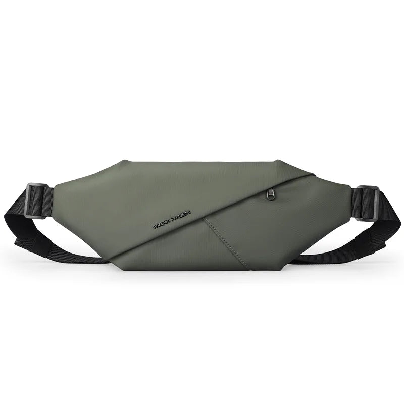 Mark Ryden Man Belt Pouch Sports Men's handbag Casual Cycling Small Waist Pack Crossbody Bag Shoulder Bag Men's Crossbody Ches