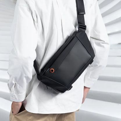 Mark Ryden Men Chest Bag  Chest Pack Man Casual Function Outdoor Small Travel Pocket Multi-function Streetwear Male Waist Bags