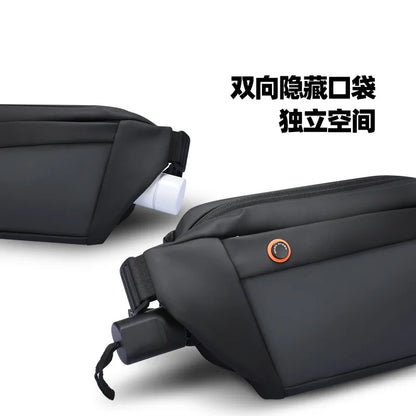 Mark Ryden Men Chest Bag  Chest Pack Man Casual Function Outdoor Small Travel Pocket Multi-function Streetwear Male Waist Bags