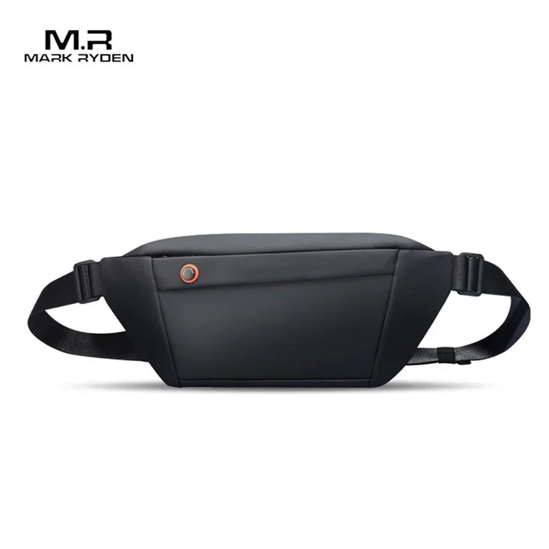 Mark Ryden Men Chest Bag Chest Pack Man Casual Function Outdoor Small Travel Pocket Multi-function Streetwear Male Waist Bags