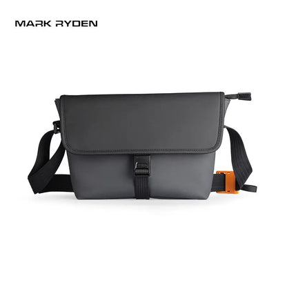 Mark Ryden Men's Bag Oxford Waterproof Crossbody Bag Sport Waist Bag for Men with Back Anti-theft Zipper Bag Outdoor Sling Bag