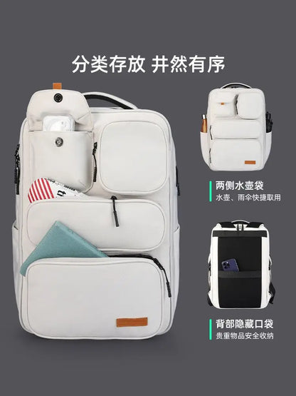 Mark Ryden Outdoor backpack travel bag 18 inches Large capacity multifunctional waterproof laptop backpack Expandable backpack