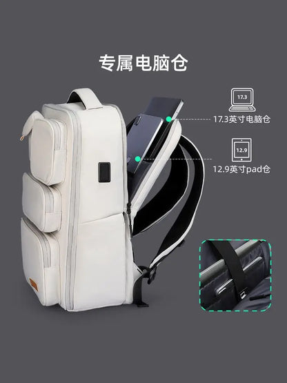 Mark Ryden Outdoor backpack travel bag 18 inches Large capacity multifunctional waterproof laptop backpack Expandable backpack