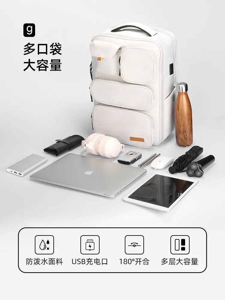 Mark Ryden Outdoor backpack travel bag 18 inches Large capacity multifunctional waterproof laptop backpack Expandable backpack