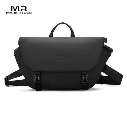 Mark Ryden Sling  Bag Men 9.7Inch Crossbody  Water  Pack Oxford Male Messenger Shoulder Bag Short Trip Sling Bag sac Magnetic