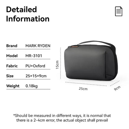 Mark Ryden Storage Bag Portable Cable Digital Storage Bags Organizer Travel Organizers Charger Plug Cosmetics Waterproof