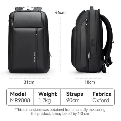 Mark Ryden Travel Backpack Men's Shoulder Laptop Bag Multifunctional Large Capacity Business Backpack with USB Charging Port