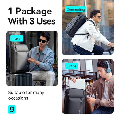 Mark Ryden Travel Backpack Men's Shoulder Laptop Bag Multifunctional Large Capacity Business Backpack with USB Charging Port