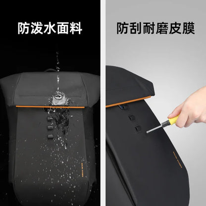 Mark Ryden Unique Men's Backpack Anti-Theft Waterproof Laptop Backpack 15.6 Work Travel Business Backpack Student School Bag