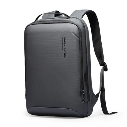 Mark ryden backpack 15.6 Inch Men Leisure Large Capacity Business USB Charging Port Backpack Waterproof Computer Bag