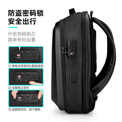 Mark ryden backpack  Design Water-resistant Backpack Men USB Anti-theft Casual Bag 15.6'' Fashion Laptop Business Backpack