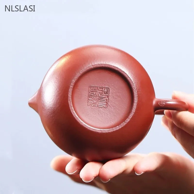 Master Handmade Xishi Tea Pot Chinese Yixing Purple Clay Teapot Boutique Dahongpao Filter Beauty Kettle Household Zisha Teaware