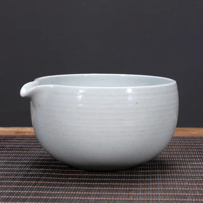 Matcha Bowl Japanese Matcha Ceramic Tea Bowl Retro Japanese Kung Fu Tea Set Tea Bowl Tea Set Accessories
