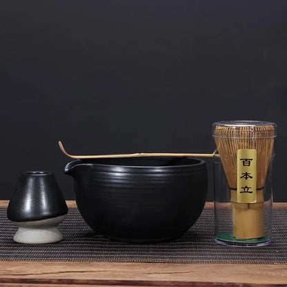 Matcha Bowl Japanese Matcha Ceramic Tea Bowl Retro Japanese Kung Fu Tea Set Tea Bowl Tea Set Accessories
