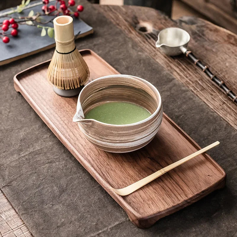 Matcha Bowl Japanese Tea Set for Matcha Tea Tea Whisk Bamboo Matcha Brush Hundred Benli Song Dynasty Point Tea Ceremony Zen