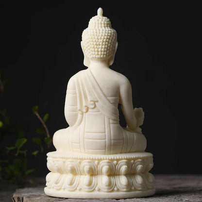 Medicine Master Buddha Characters Statue Resin Art Sculpture Exquisite carving Home Room Office Decor Figurine Free Delivery