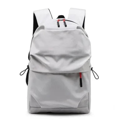 Men 15.6 Inch Laptop Backpack Teenagers Pleated Schoolbag Travel Student Nylon Sports School Book Bag Pack For Male Women Female