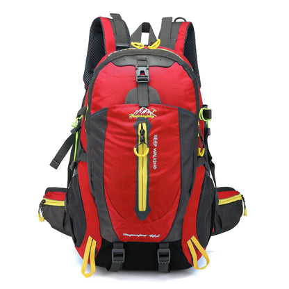 Men 40L unisex waterproof travel Hiking sports bag Outdoor Climbing Mountaineering Camping backpack for male